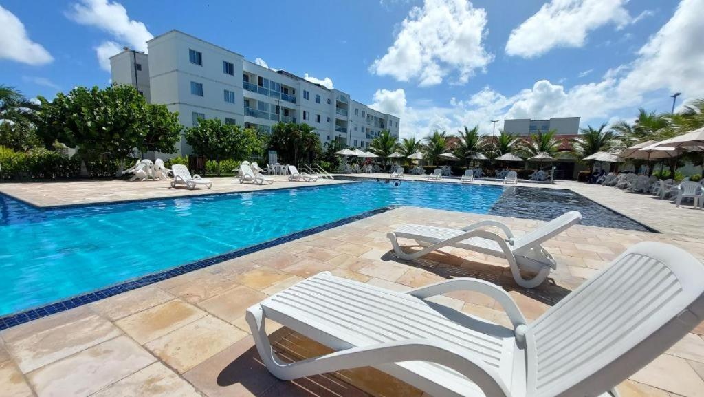 Resort Em Porto De Galinhas - Terreo Com 03 Quartos Com Suite Top- Condominio Palm Village Acqua Экстерьер фото